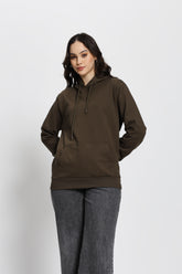 Regular Fit Hoodie (Olive Green)