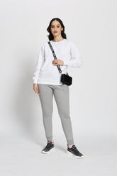 Regular Fit Joggers (Grey Melange)