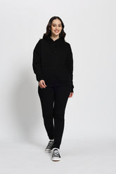 Oversized Fit Hoodie (Black)