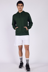 Regular Fit Sweatshorts (White)