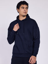 Oversized Fit Hoodie (Navy Blue)