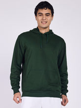 Regular Fit Hoodie (Bottle Green)