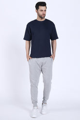 Regular Fit Joggers (Grey Melange)