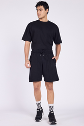 Regular Fit Sweatshorts (Black)