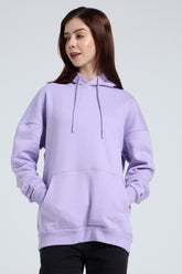 Oversized Fit Hoodie (Lavender)