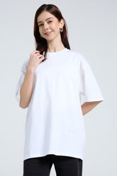 Oversized Fit Classic T-Shirt (White)