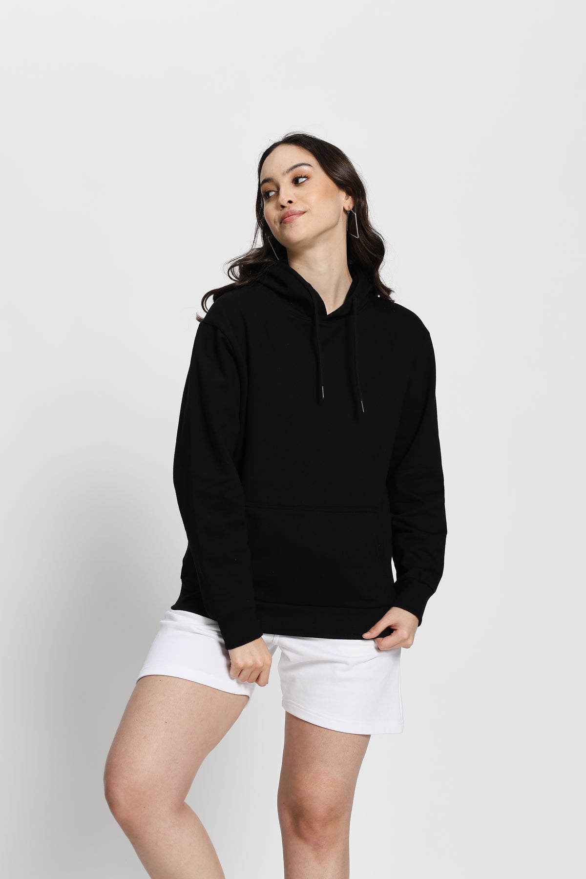 Regular Fit Hoodie (Black)