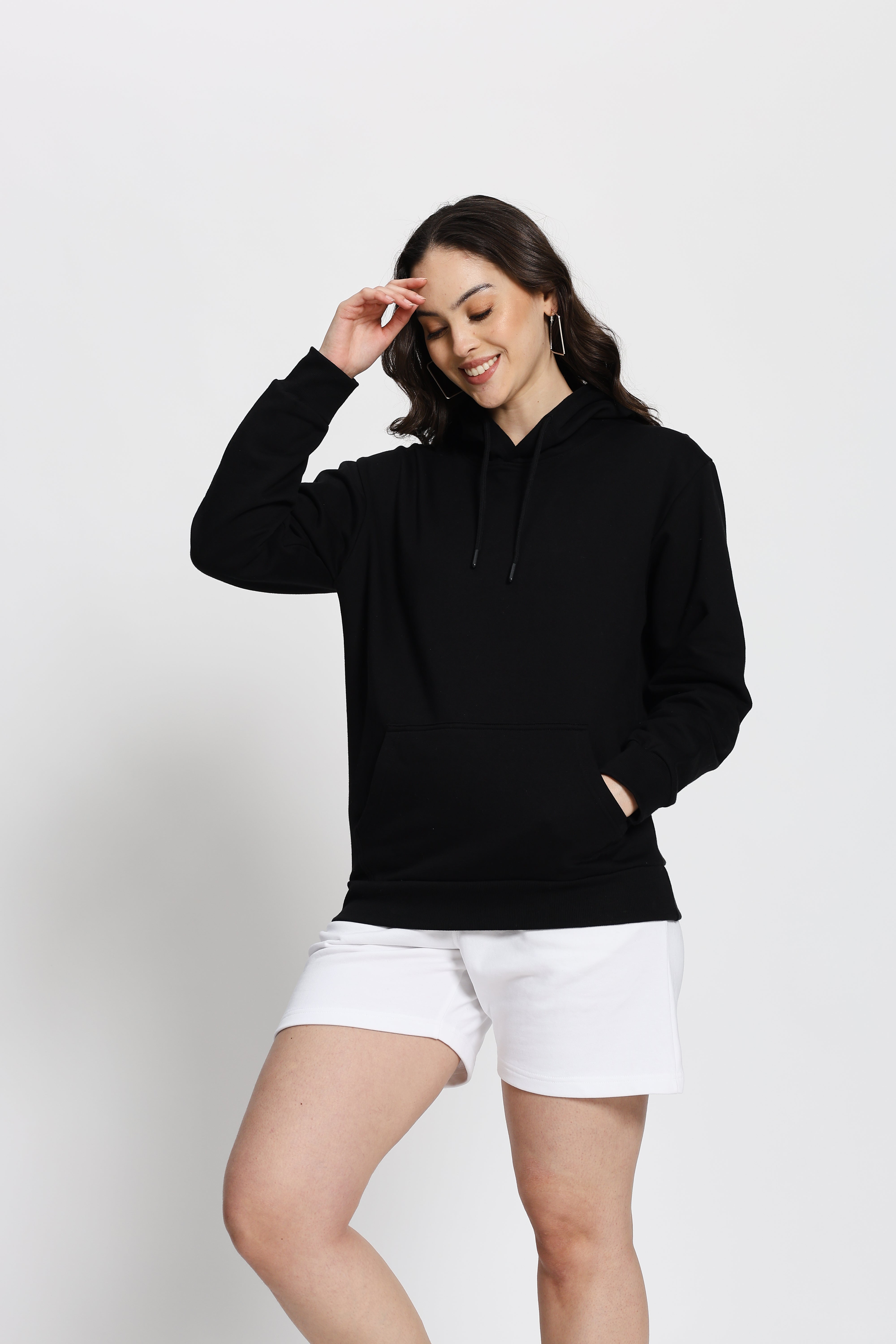 Regular Fit Hoodie (Black)