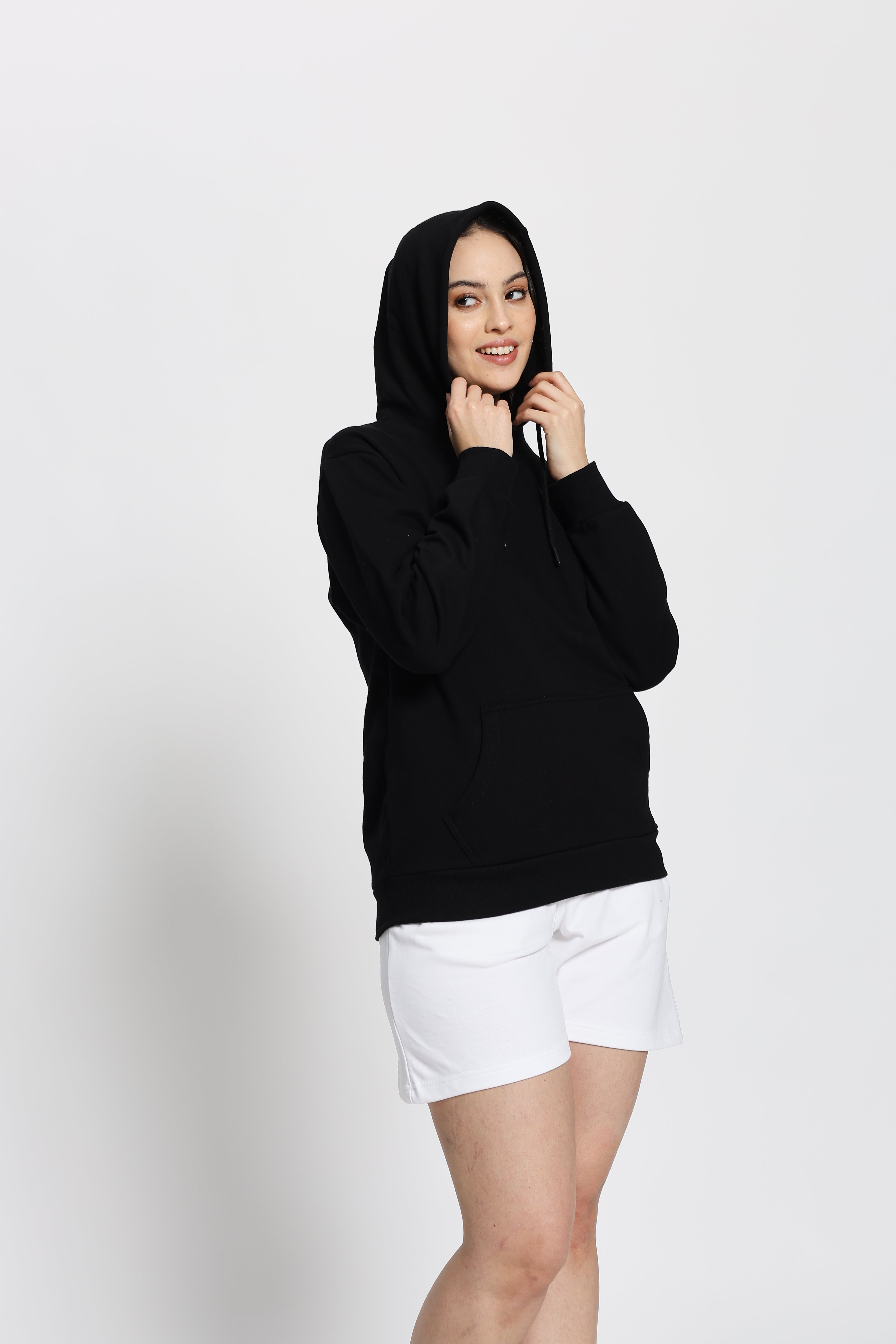 Regular Fit Hoodie (Black)