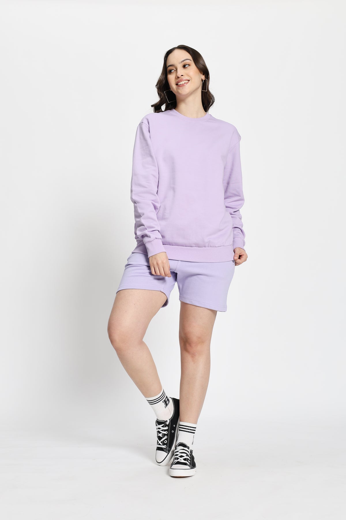 Regular Fit Sweatshorts (Lavender)