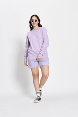 Regular Fit Sweatshorts (Lavender)