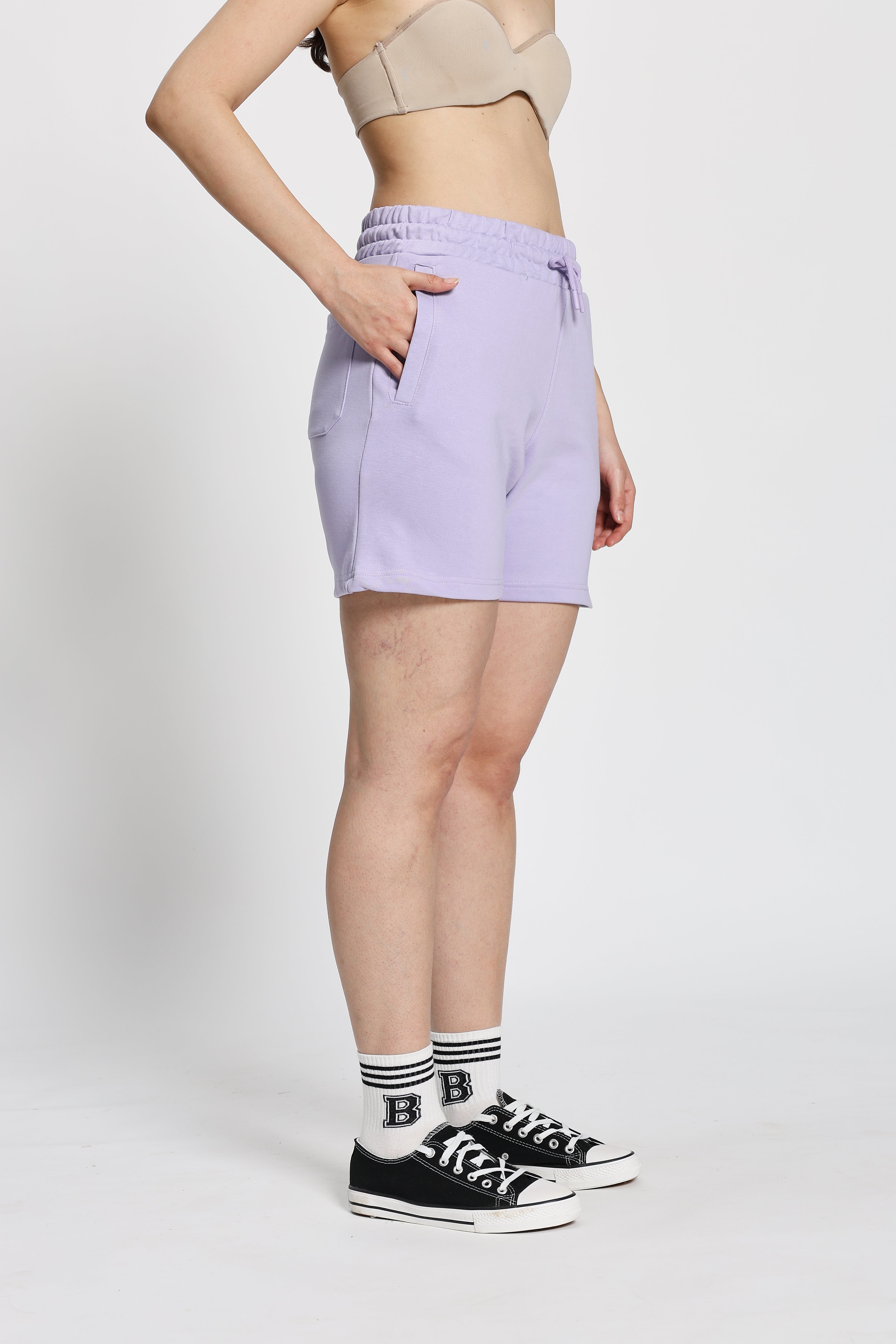Regular Fit Sweatshorts (Lavender)