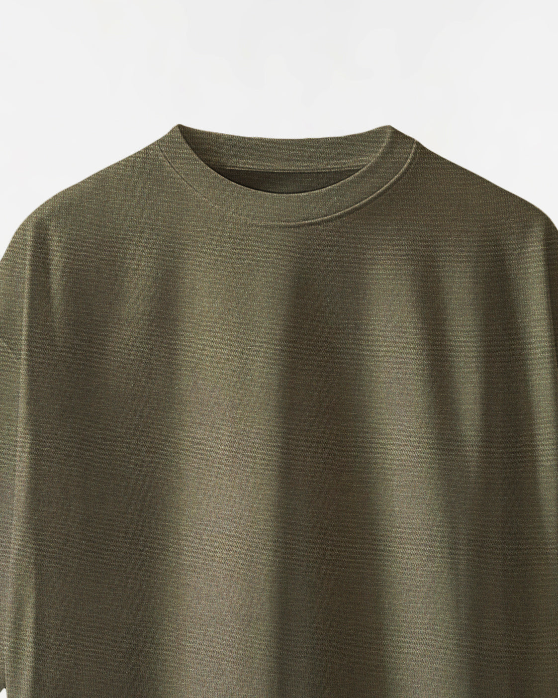 Oversized Fit Classic T-Shirt (Olive Green)