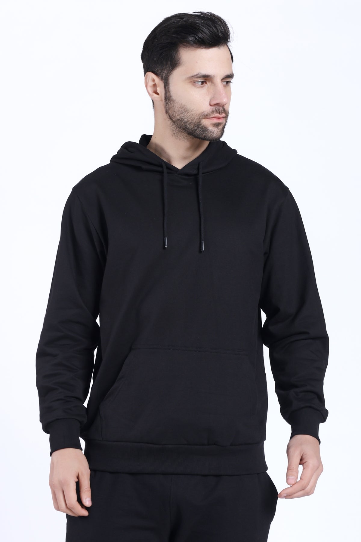 Oversized Fit Hoodie (Black)