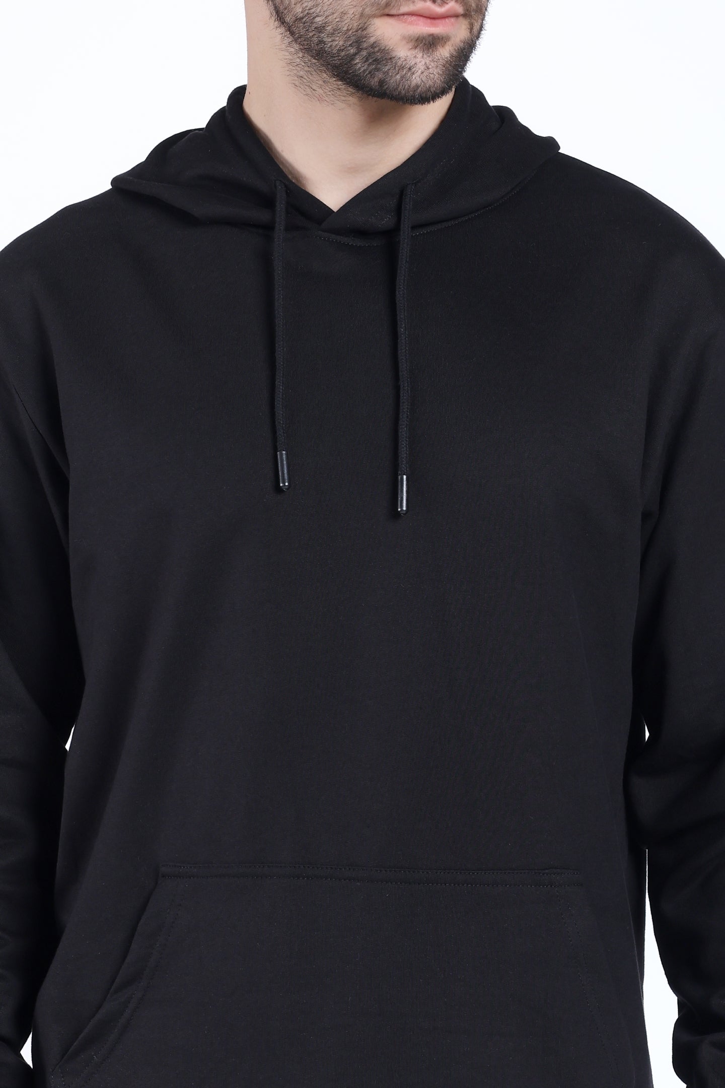 Oversized Fit Hoodie (Black)