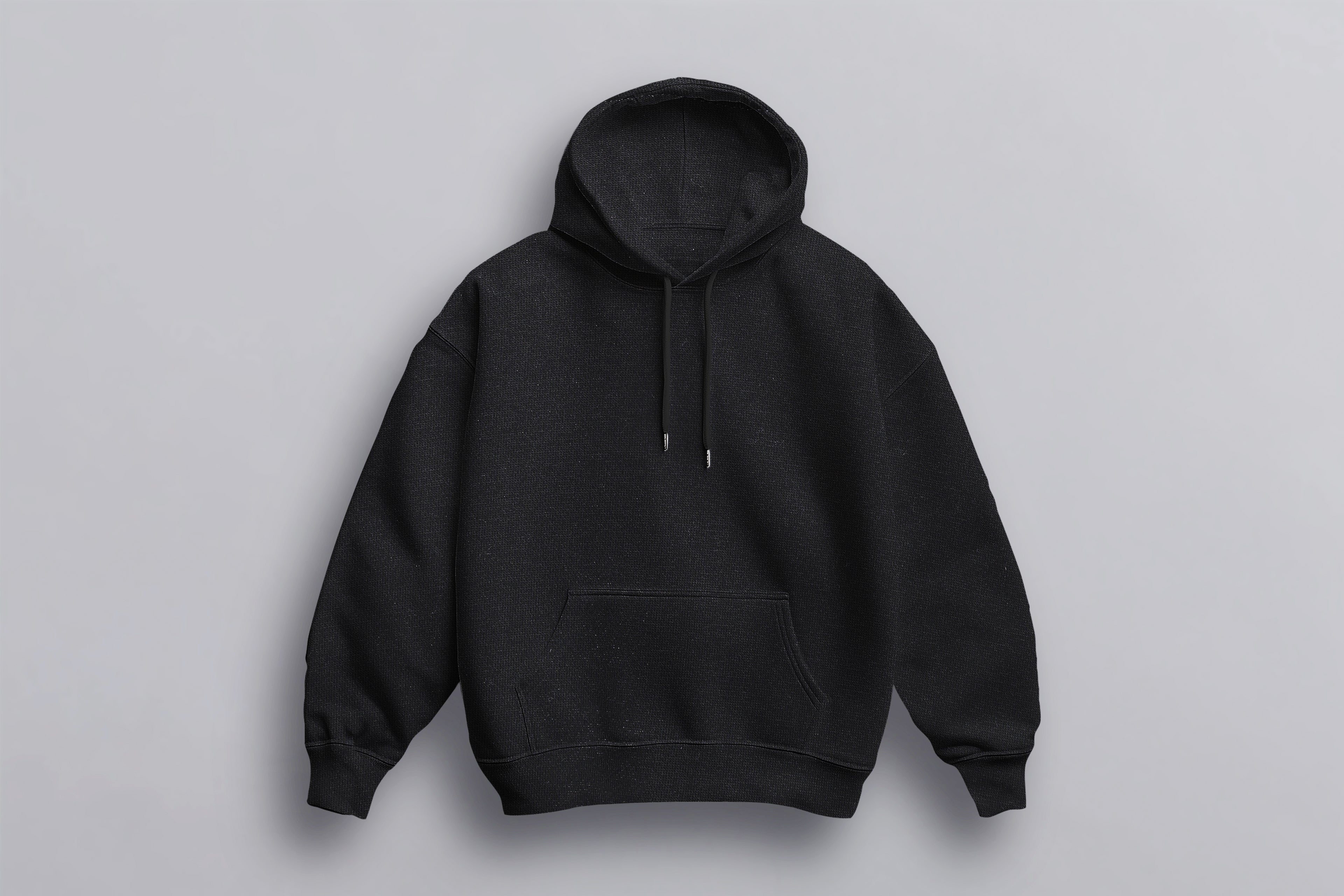 Regular Fit Hoodie (Black)
