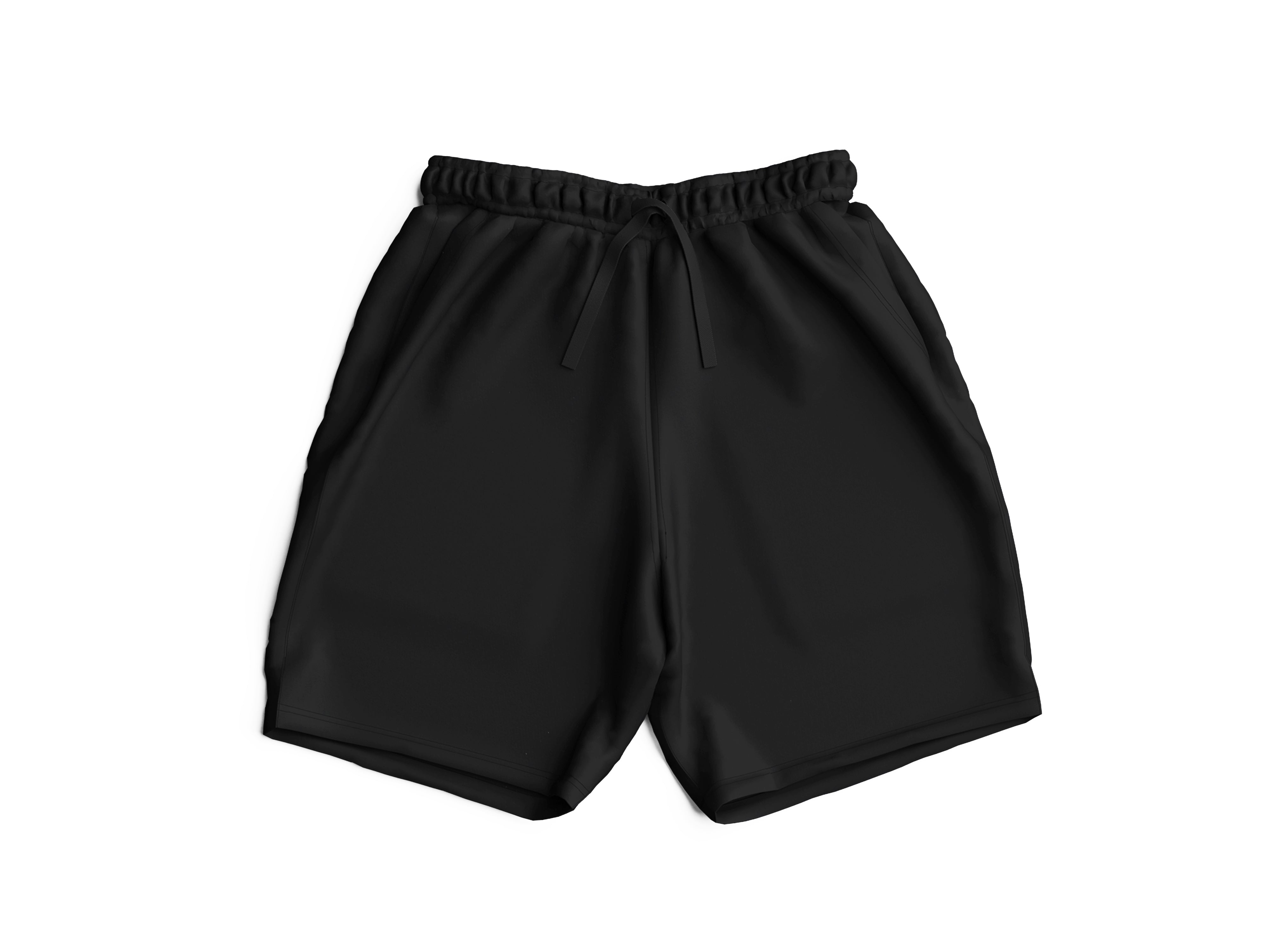 Regular Fit Sweatshorts (Black)