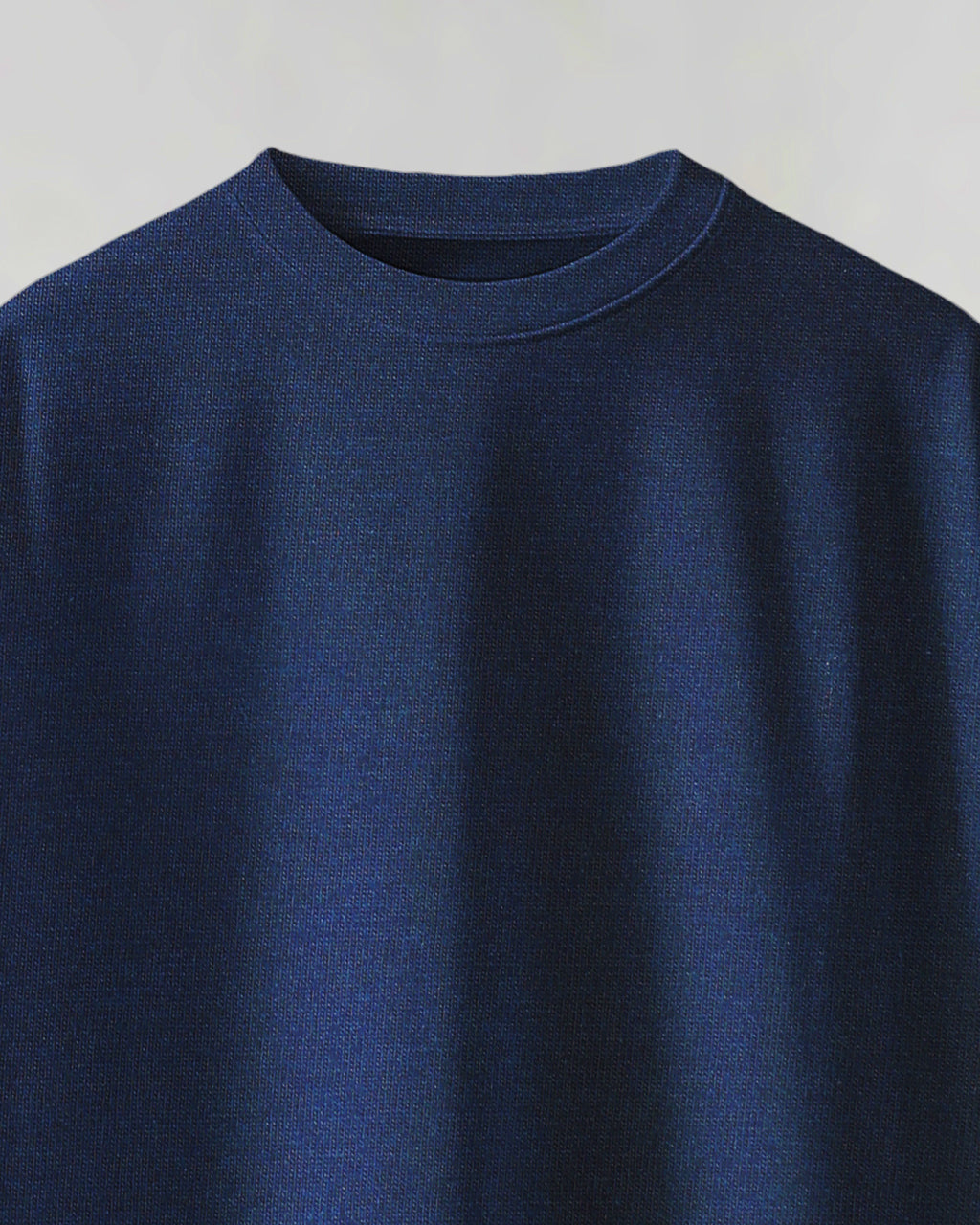 Oversized Fit Classic T-Shirt (Navy Blue)