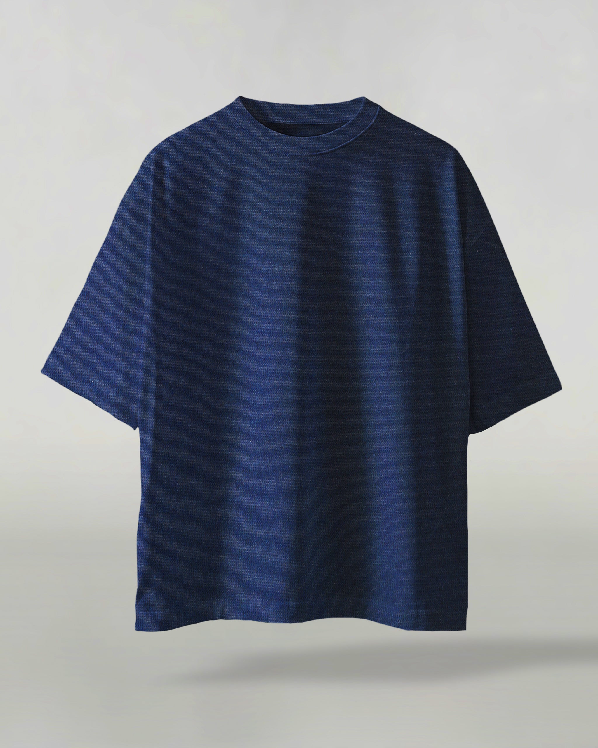 Oversized Fit Classic T-Shirt (Navy Blue)