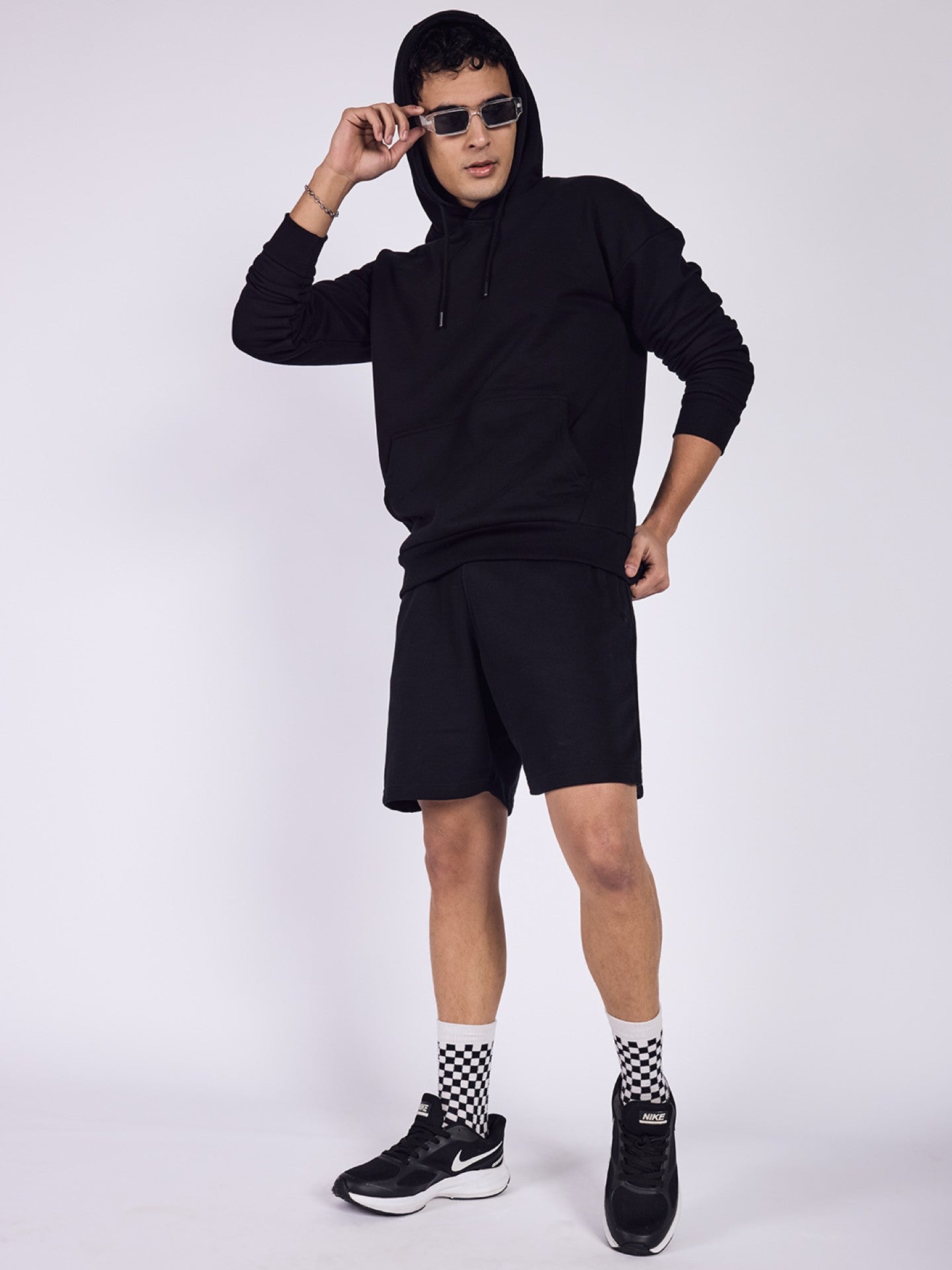 Regular Fit Hoodie (Black)